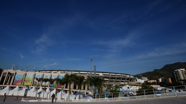 A look at the exterior of the Estadio do Maracana, home to the Final. Photo Credit: Getty Images